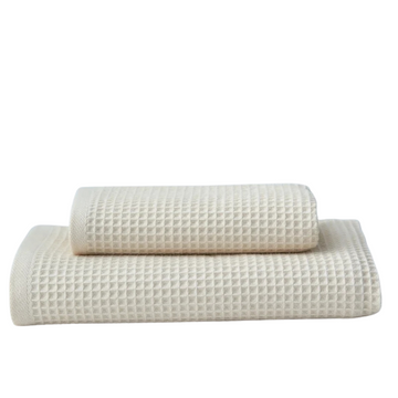 Waffle Cotton Bath Towel