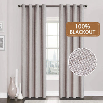 100% Blackout Curtains