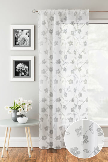 Sienna Voile Panel