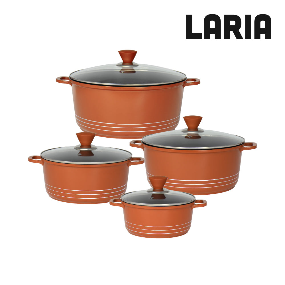 Laria Stockpot Set 4pc Copper
