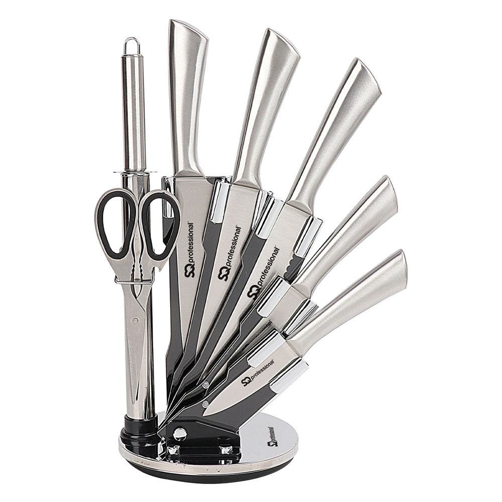 Kitchen Knife Set 8pc Silver