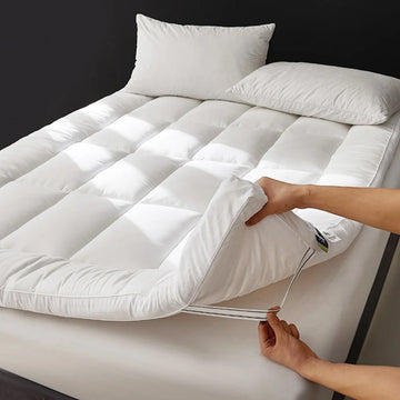 White Mattress Topper