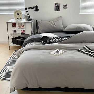 Ultra-Soft Bubble Cotton Bedding Set