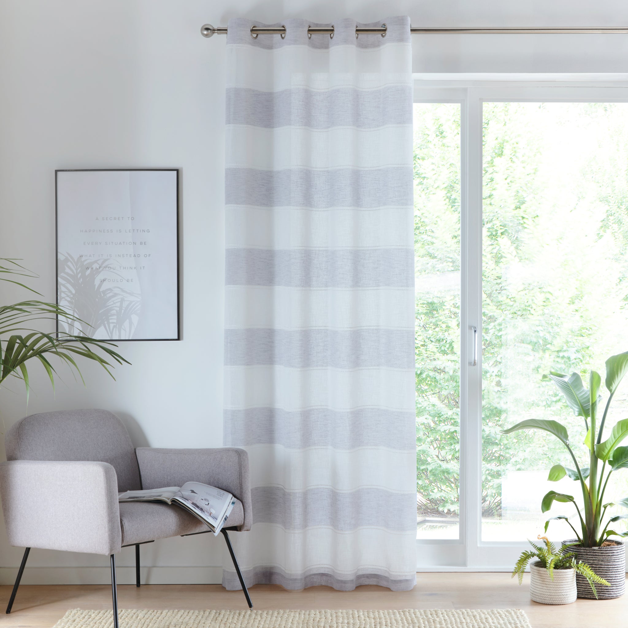 Santorini Voile Panel