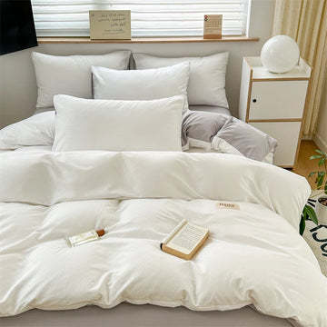 Waffle Jacquard Bedding Set