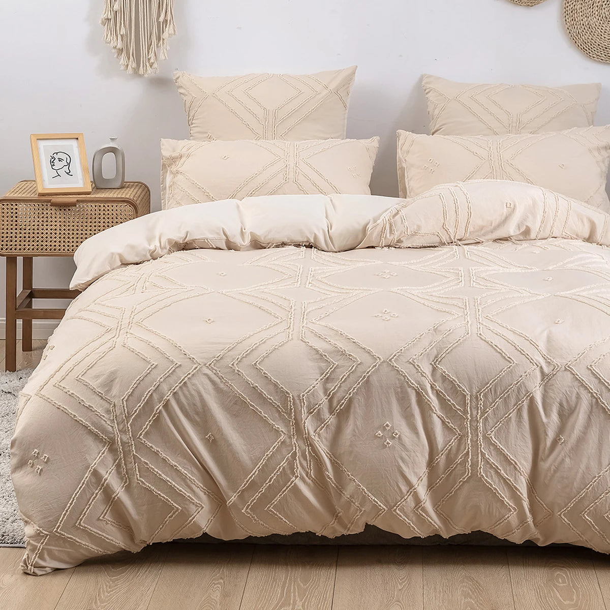 3pcs 100% Microfiber Bedding Cover Sets